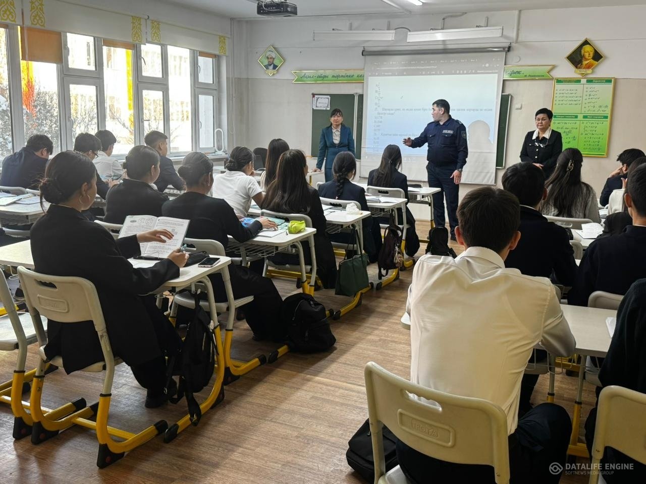 «Балаларға қатысты қатыгездік нысандары мен оның зардаптары» тақырыбында оқушылармен түсіндіру жұмыстары жүргізілді.