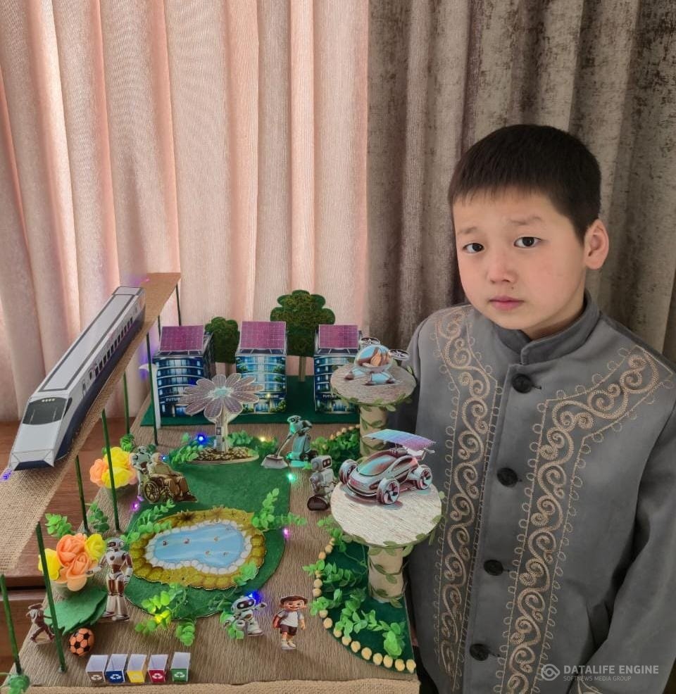 Оқушылардың көктемгі демалыстағы шығармашылық жұмыстары.