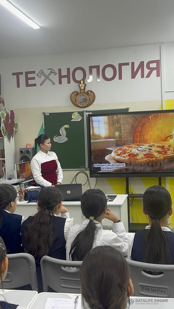 "Жылдам дайындалатын тағамдар" тақырыбында 6 Ж сыныбымен ашық сабақ өтті.